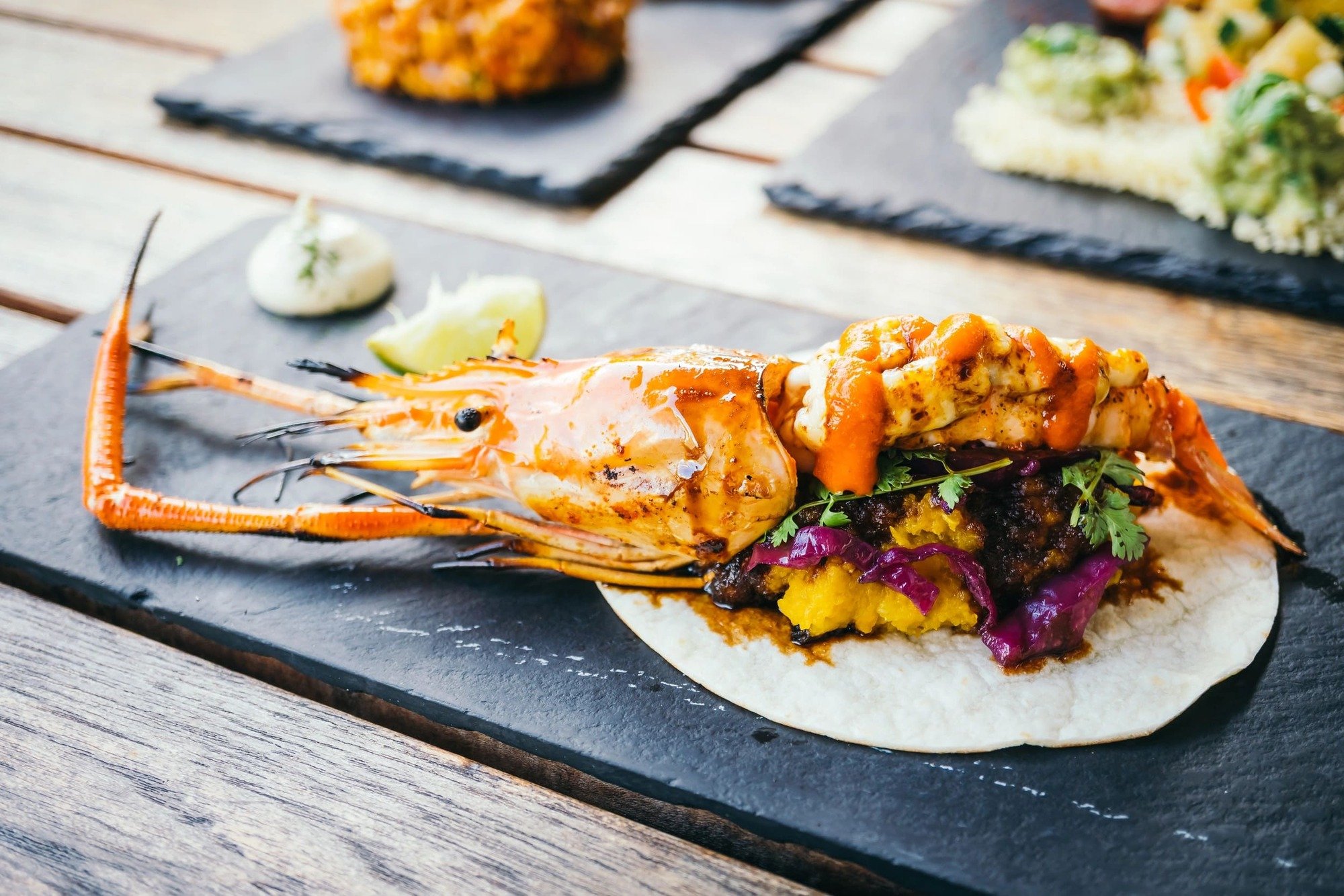 Le menu Langouste